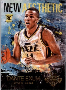 2014-15 Court Kings New Aesthetic Utah Jazz Basketball Card #16 Dante Exum
