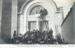 Les Inventaires Dan Les Eglises Pompiers Bombero Bombero 05.79 - Imagen 1 de 2