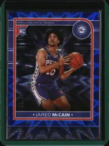 24/25 2024/25 Panini Hoops Blue Explosion RC #246 Jared Mccain 76ers 48/59 - Picture 1 of 2