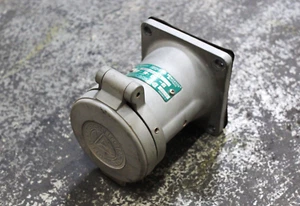 RECEPTÁCULO APPLETON ADR1034 100 AMP (HEMBRA) - ETIQUETA VERDE - USADO - (#24-038) - Imagen 1 de 9