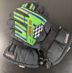Vintage Joe Rocket HiPOA Thinsulate Insulated Snowmobile Gloves Size Medium 9 - Picture 1 of 16