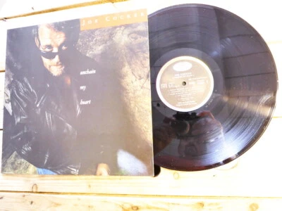 JOE COCKER UNCHAIN MY HEART 33T LP VINYLE EX COVER EX ORIGINAL 1987 - Photo 1/4