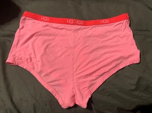 UGG Desiray Cheeky Boy Short Boyshort Panty NEW Womens Sz L - Picture 1 of 6
