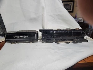 Marx Original Postwar Nickel Plate Road 2-4-2 Steam Locomotive & Tender WORKS - Picture 1 of 21