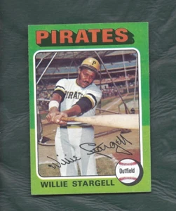 Tarjeta de béisbol 1975 Topps #100 Willie Stargell Piratas de Pittsburgh excelente+/casi nuevo - Imagen 1 de 2