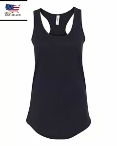 Damen Tank Top ärmelloses T-Shirt Freizeit Basic Training Yoga Fitnessstudio - Bild 1 von 4