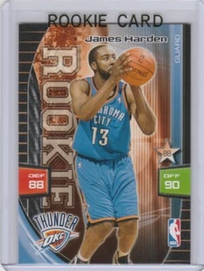 JAMES HARDEN ROOKIE CARD 2009 Adrenalyn RC Oklahoma City Thunder HOUSTON ROCKETS - Picture 1 of 2