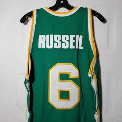 Bill Russell USF #6 SF Legends Throwback College Jersey Men's Medium NWT  - Image 1 of 4