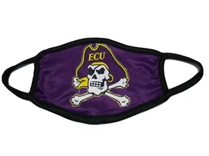 ECU Piraten Neu Gesichtsmaske Polyester Material Wiederverwendbar Waschbar Hand Made in USA - Bild 1 von 2