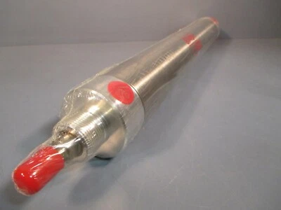 Cilindro de ar de aço inoxidável Bimba 24" comprimento 2,5" furo 15" curso MRS-5015-DXPB - Imagem 1 de 4