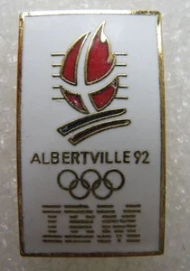 Pin's IBM JO Albertville 92 #A4 - Imagen 1 de 1