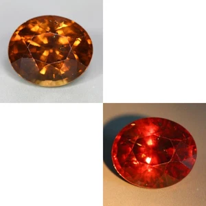 4,50 CTS_DESLUMBRANTE MEJOR COLOR_100 % NATURAL CAMBIO DE COLOR GRANATE_SRI LANKA - Imagen 1 de 5