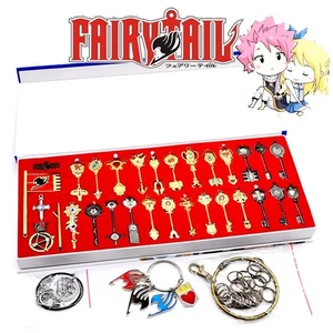 Anime Fairy Tail Lucy Celestial Spirit Magic Schlüssel Schlüsselanhänger Schlüssel Set Anhänger - Bild 1 von 25