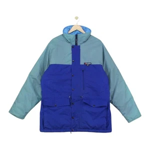 Vintage Berghaus Serac Quilted Jacket Mens Size XL Blue Goretex Waterproof - Picture 1 of 14