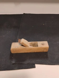 7" Long Antique Wood Plane/Smoothing Planer Wooden Carpentry Tool - Picture 1 of 10