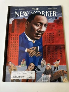 The New Yorker January 16 1995 Martin Luther King Jr. by M. Ulriksen Vintage - Picture 1 of 2