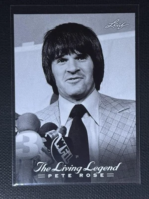 2012 Leaf Pete Rose The Living Legend #26 Pete Rose Philadelphia Phillies - Image 1 of 2