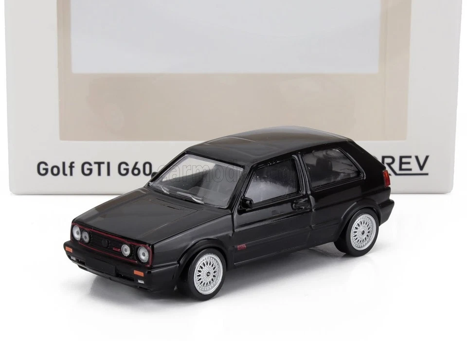 Volkswagen VW Golf 2 GTI G60 di Norev in 1 43 Nero