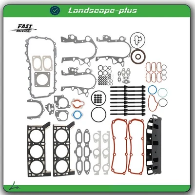 Juego completo de juntas pernos de cabeza aptos para Chrysler 04-10 Dodge 09-10 Volkswagen 3,8 L Foto 1 de 4