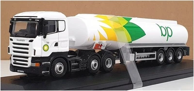 Oxford Diecast 1/76 Scale SHL01TK - Scania Tanker (BP) White — 第 1/4 张图片