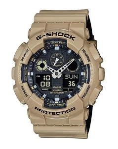 Casio G-SHOCK GA100L-8A Herren XL 3-Eye Layered Military Tan Analog-Digital Uhr - Bild 1 von 4