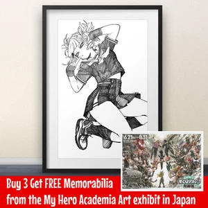 Toga Himiko Art by Horikoshi - 11x17" Print - My Hero Academia Boku No Hero - Picture 1 of 7