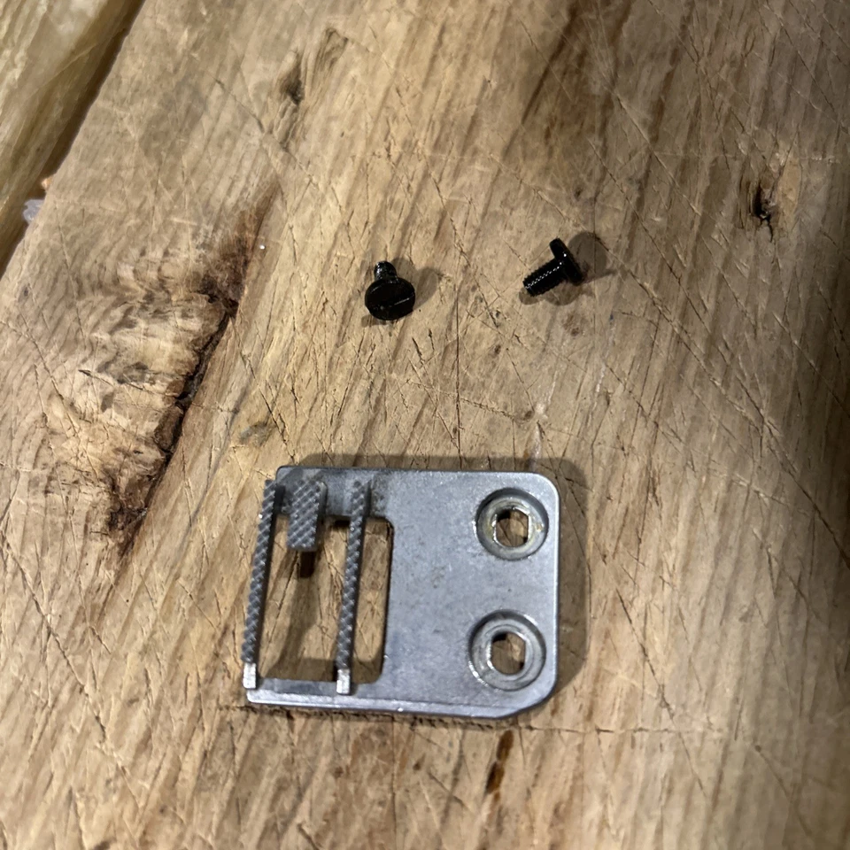 Kenmore Sewing Machine 358 358.12014590 Feed Dog Plate w/ Screws - Image 1 of 2