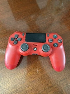 Sony PlayStation 4 Red DualShock Wireless Controller FOR PART ONLY - Picture 1 of 2