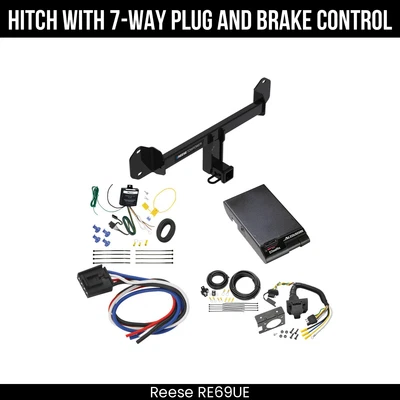 Control de freno de cableado Reese Tow PKG para 11-17 BMW X3 todos los modelos 84226 receptor de 2" Foto 1 de 4