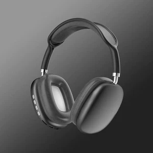 P9 Pro Max Wireless Headphone - Adjustable, Over-Ear, Noise Cancellation, black - Picture 1 of 2