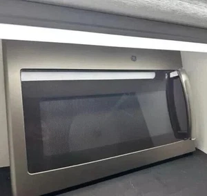 GE Schiefer Mikrowellentür Baugruppe WB56X32789, WB15X26972, WB56X26971 - Bild 1 von 1