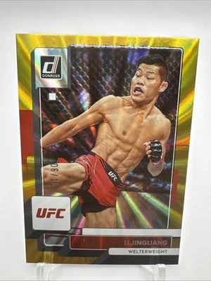 Li Jingliang 2023 Donruss Gold 6/10 UFC - 1540 - Image 1 of 2