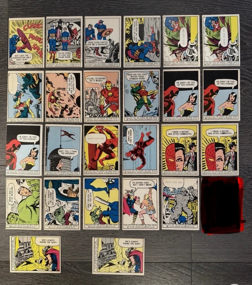 You Pick: 1966 Donruss Marvel Super Heroes - Image 1 of 1