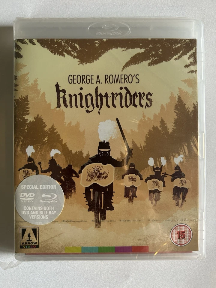 Knightriders 1981 Arrow Video UK Blu-ray OOP/sealed George Romero - Image 1 of 2