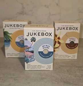 Jukebox Natürliche Körperseife Seife 4,5oz - Menge 3 Brandneu - Bild 1 von 4