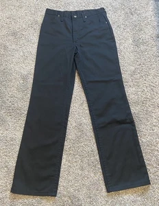 Vintage Rustler Hose Herren 30x31 schwarz Arbeitskleidung/Freizeit, Made in USA - Bild 1 von 8