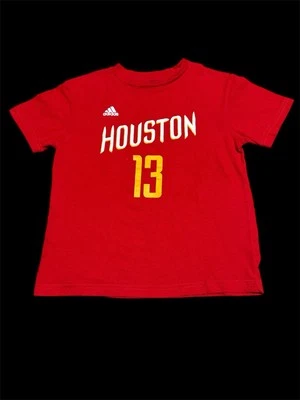 Camiseta para niños Houston Rockets James Harden Adidas The Go To talla M 5/6 Foto 1 de 4