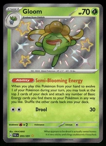 Gloom Shiny Rare SV: Paldean Fates 093/091 NM - Picture 1 of 2