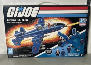 GI Joe Cobra Rattler Construction Set 224 Piece Hasbro ~NEW - Picture 1 of 5
