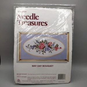 NEEDLE TREASURES HEFTSET MAY DAY BOUQUET - Bild 1 von 7