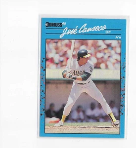 1990 Donruss Best AL Jose Canseco #81 A's - Picture 1 of 1