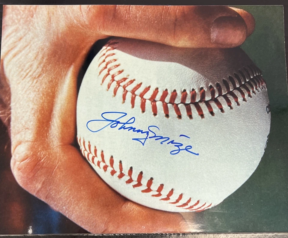 Johnny Mize Autographed Photo 10x8 - Image 1 of 1