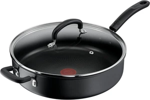 Tefal Specialty Hard Anodised Non-Stick Sautepan 30Cm + Lid, B4848217 - Picture 1 of 5