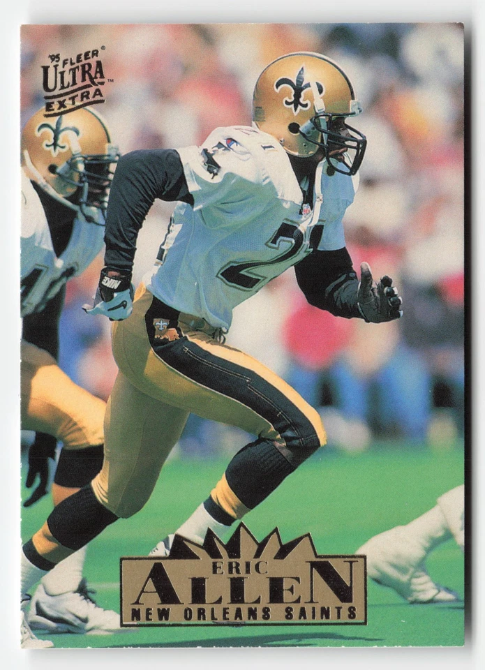 1995 Ultra #387 Eric Allen New Orleans Saints - Image 1 of 2