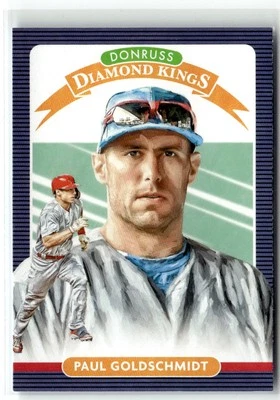 2020 Donruss #25 Paul Goldschmidt - Image 1 of 2