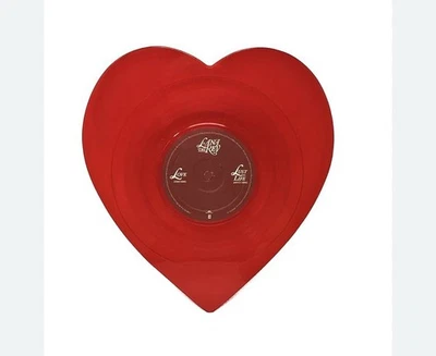 Lana Del Rey Red Vinyl Heart Shaped UO Limited Edition Love / Lust For Life - Image 1 of 4