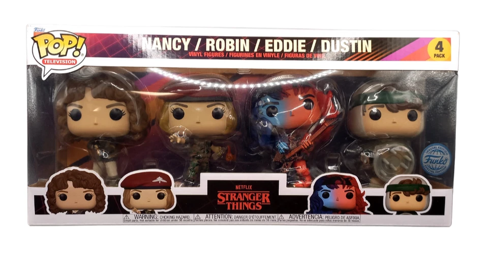 Gadget - Stranger Things Funko Pop - 4Pk Special Edition Funko