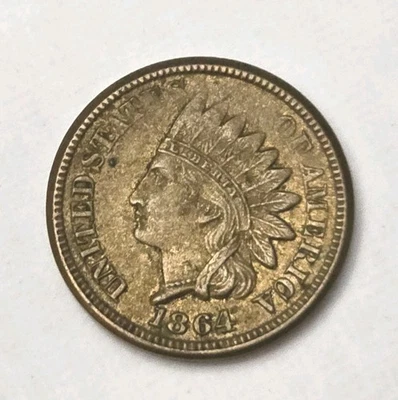 Centavo cabeza india 1864 muy buen estado. Foto 1 de 4
