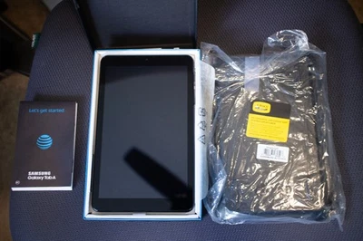 AT&T Samsung Galaxy Tab A 8.0 - 8" 32GB Storage - 1.4Ghz Quad Core CPU - 2GB RAM - Image 1 of 4