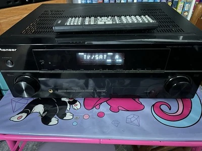 Pioneer VSX-520-K HDMI Audio Receiver And Remote Bundle - Tested & Working - Image 1 of 4